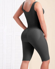 Women Tummy Control Fajas Front Closure Side Zipper Full Body Shaper Postpartum Bodysuit