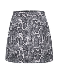 Leopard Print Sexy Hip Skirt