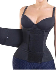 Latex Waist Trainers Vest for Women Plus Size Waist Cincher Corset Fajas Triple Belts