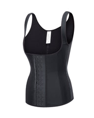 Corset Waist Trainer for Women's Weight Loss - Waist Cincher With Straps - Hook Vest Body Shaper