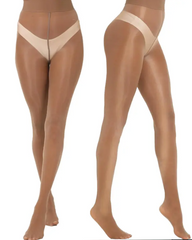 Shiny Oil Shiny High Waist Smooth Comfort Pantyhose