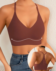 One-Piece Breathable And Comfortable Wire-Free Lace Bra
