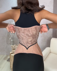 21-Steel-Ribbed Tummy Control And Shaping Waist Belt