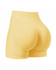Seamless High-Waisted Peach-Shaped Tight-Fitting Butt-Lifting Shorts