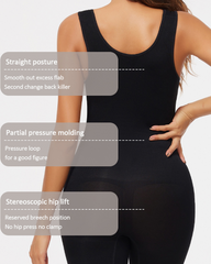 Plus Size Low-Cut Tummy Control And Hip Lifting Bodysuit