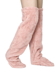 Fuzzy Legs Sock Slippers