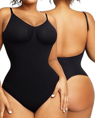 Hip-Lifting Seamless Thong Bodysuit