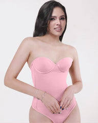 Back Lace-up Thong Seamless Shapewear