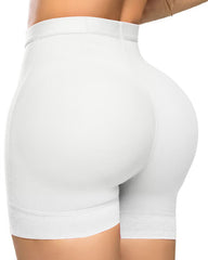 High Waist Lace Trim Butt Sculpting Short