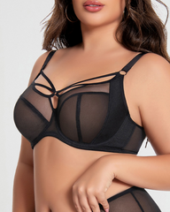 Push-Up Anti-Sagging Breathable Thin Full-Cup Bra