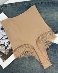 High-Waisted Lace Panties