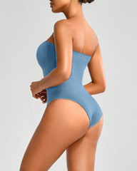 Seamless Strapless Body Shaping Bodysuit