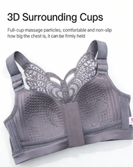 Front-Fastening Wire-Free Push-Up Anti-Sagging Butterfly Back Bra