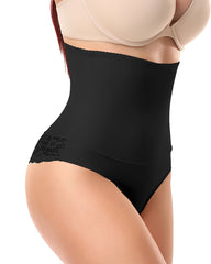 Lace High Waist Tummy Shaping Panties