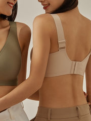 Wireless Breathable Posture Correcting Jelly Feeling Push-up Bra