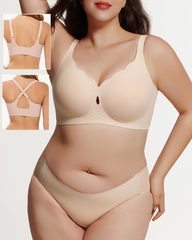Wire-Free Push-Up Anti-Sagging Backless Bra