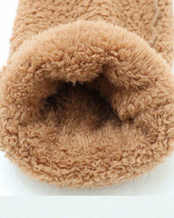 Fuzzy Legs Sock Slippers