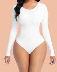Crew Neck Tight Bodysuit