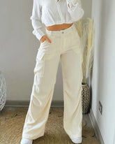 Corduroy Cargo Trousers