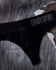 Sexy Seamless Letter Seamless Panties