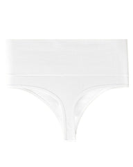 Threaded Solid Color Simple Thong