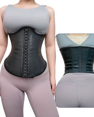 Curved Smooth Leather Shaping Waist