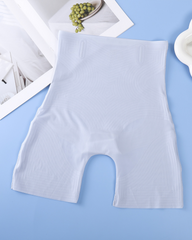High Waist Ice Silk Seamless Ultra-Thin Postpartum Tummy Control Butt Lifting Shorts