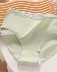 Candy Solid Color Cotton Briefs
