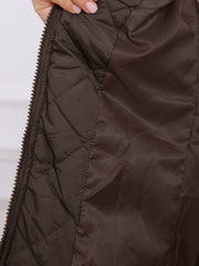 Stand Collar Lightweight Gilet Quilted Zipper Vest