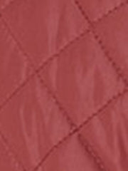 Casual Zip Up Raglan Long Sleeve Quilted Bomber Jacket