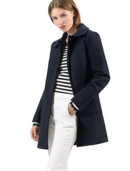 Turn Down Collar Single Breasted Winter Outwear Trench Coat