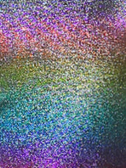 Party Metallic Textured Short Sleeve Shiny Multicolor Top
