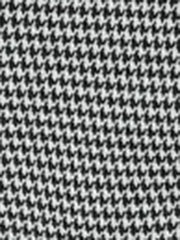 Work Office 3/4 Sleeve Boat Neck Houndstooth Printed Top Blouse