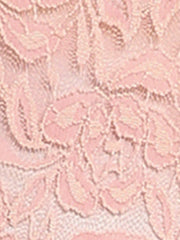 Retro Lace Semi Sheer Puff Long Sleeve Embroidery Blouse