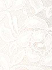 Retro Lace Semi Sheer Puff Long Sleeve Embroidery Blouse