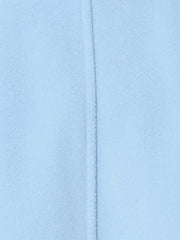 Classic Stand Collar Long Sleeve Belted Winter Coat