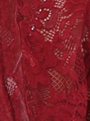 Elegant Sheer Floral Lace Cropped Bolero Shrugs