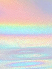 Sleeveless Metallic A-Line Club Party Holographic Mini Dress