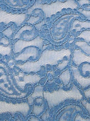 Elegant Floral Lace Short Sleeve Keyhole Back Fitted Blouse