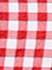 Plaid Blouse Puff Sleeve Ruffle Peter Pan Collar Shirt Top