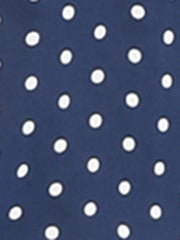 Polka Dots Print V Neck Short Sleeve Elegant Work Office Tops