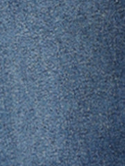 Casual High Waist Back Slit Stretch Denim Midi Skirt