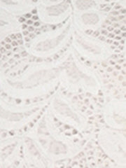 See Through Long Sleeve Turtleneck Sheer Floral Lace Blouse