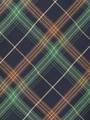 Christmas Tartan Plaid High Waist Belted Vintage A-Line Midi Skirt