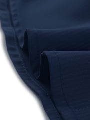 Mandarin Collar Long Sleeve Button Down Office Shirt