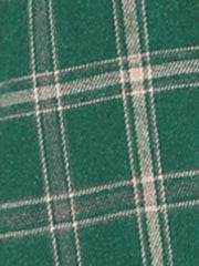 Cotton Classic Button Down Plaid Short Sleeve Shirt
