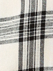 Classic Plaid Button Down Short Sleeve Shirt