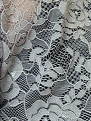 Elegant Sheer Floral Lace Cropped Bolero Shrug