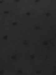 Peter Pan Collar Swiss Dots Short Sleeve Button Front Shirt Blouse