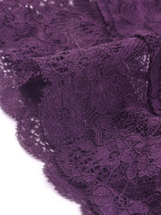 Elegant Sheer Floral Lace Cropped Bolero Shrugs
